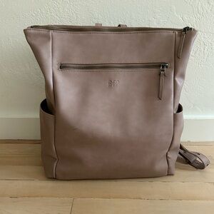Freshly Picked Taupe Baby Bag